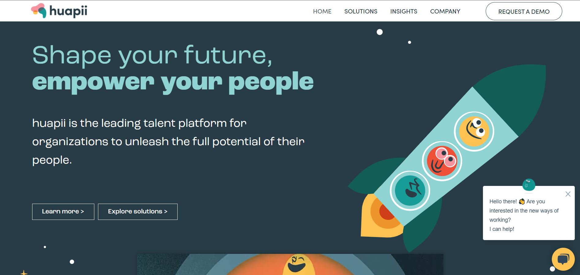 Huapii website foto